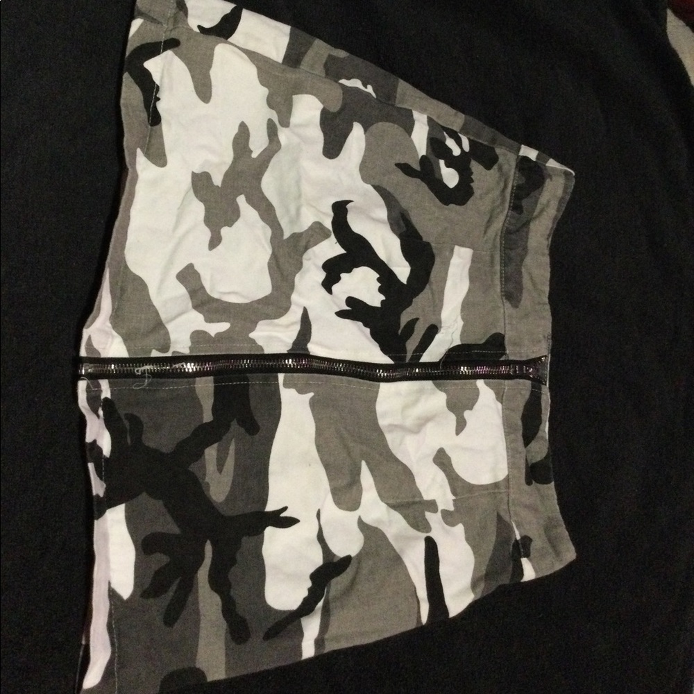 Selling camo pencil skirt